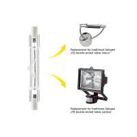 Paquete de 5 R7s 118mm 300W 230V, Bombilla lineal halógena R7S, lámpara halógena regulable para construcción Wo-LL - details 1