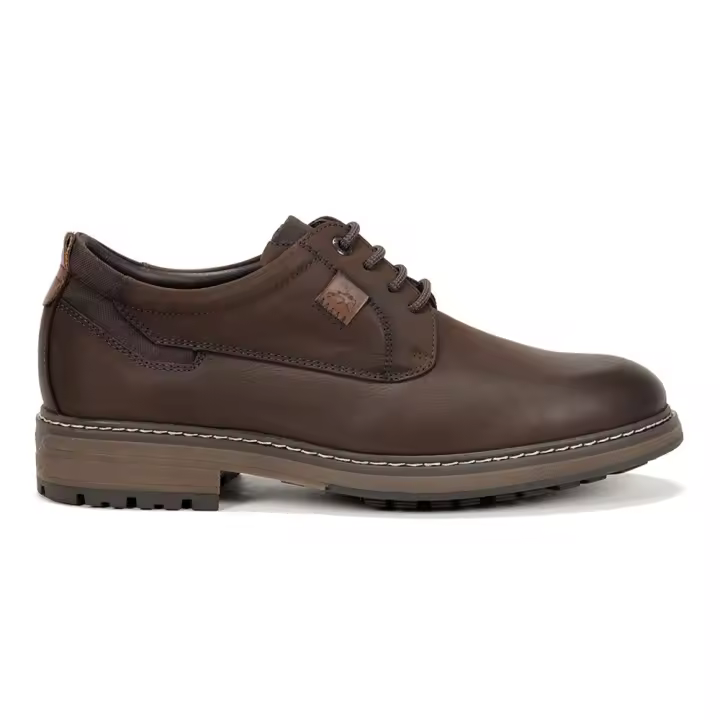 Shoes Zapatos Vestir marca Fluchos modelo F1589 para hombre en color castaño - 1