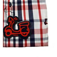 [LIQUIDACION] RIDEBIKE Hombre camisa Ajuste Semientallado Logo bordado Moda Casual Informal Reg 1504 - details 2