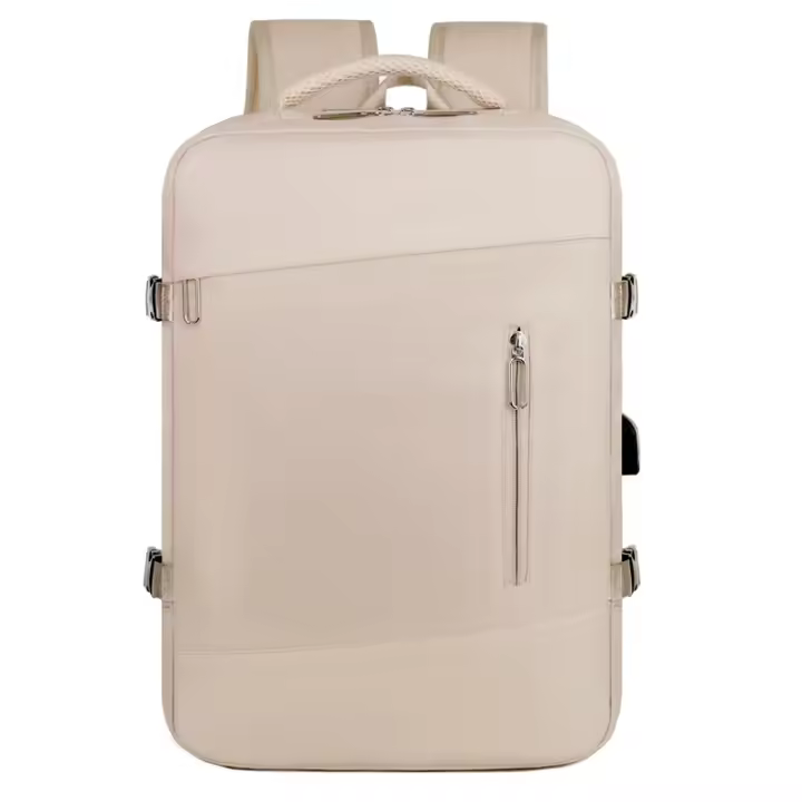 Bolsa de viaje expandible de gran capacidad con varios colores disponibles para computadora portátil de viaje, mochipa para Pareja with Carga USB para helbres y Mujeres. - 1