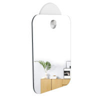 Espejo De Acrílico Antiniebla Para Ducha Espejo De Aseo Inquebrantable Portátil Viaje Accesorios De Baño Modernos 6 Pulgadas - details 11