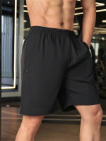Shorts De Verano Para Hombre Color Sólido Moda Secado Rápido Pantalones Cortos Deporte Fitness Estilo Casual Cintura Media - details 1