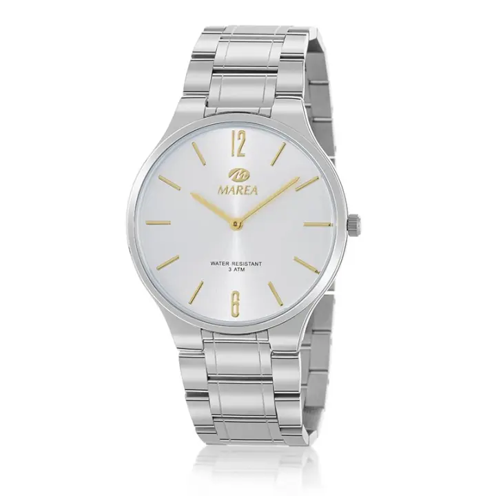 Reloj Marea analógico army plata , esfera redonda , Ref: B54089/6 - 1