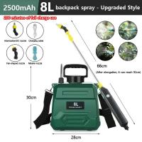 Nueva Sopladora Agrícola De 8 Litros Con Alta Presión Tipo Mochila Para Irrigación Eléctrica Desinfección Y Spraying De Insecticidas - details 0