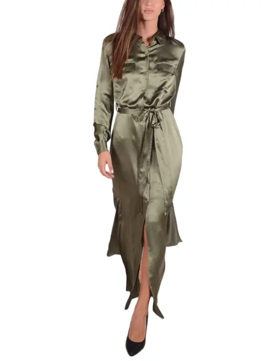 Vestido Guess Liliana verde para mujer-z - 1
