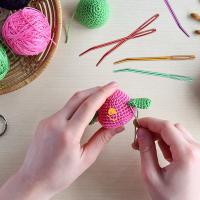 17 Agujas De Yarn Para Crochet Y Tejer Agujas De Mano Para Darn Y Costura De Lana Herramientas De Tejer Y Crochet - details 5