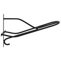 vidaXL Soporte de silla de montura de pared hierro negro - details 4
