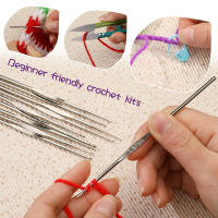 Kit De Tejer Crochet BUDDUR Con Agujas Y Hilo De Algodón Herramientas Profesionales Para Manualidades DIY - details 9