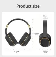 Auriculares inalámbricos portátiles plegables y ligeros, lámparas de succión frescas rgb, auriculares Bluetooth de audio de alta resolución diseñados para la ergonomía - details 2