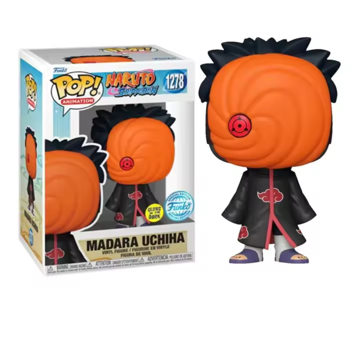 Funko Pop - Naruto - Madara Uchiha (GITD) - Brillo en la oscuridad #1278- Producto oficial Funko - 1
