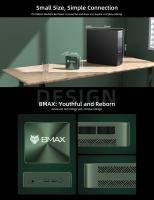 BMAX Intel i7 Mini PC B6 Power, Intel Core i7-1060NG7, 16GB RAM, 1TB SSD, Windows 11, Gráficos Intel Iris Plus, Wifi 6, Bluetooth 5.2, 3*USB 3.0, 2*HDMI 2.0, 1*Type-C, 1*LAN, Compacto y alto rendimiento para hogar y oficina, Home, Office, Christmas - details 3