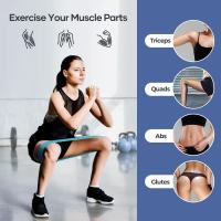 Bandas Elasticas Musculacion [Set of 5],Cintas Elasticas Musculacion Skin-Friendly Gomas Elasticas Musculacion,Bandas Elasticas Fitness con Bolsa Almacenamiento para Piernas,Glúteos,Brazos,Yoga - details 1