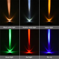 Lámpara De Pared Exterior 5W 10W RGB LED Impermeable Con Ángulo De Enfocamiento Estrecho Para Iluminación De Jardín Y Calle - details 5