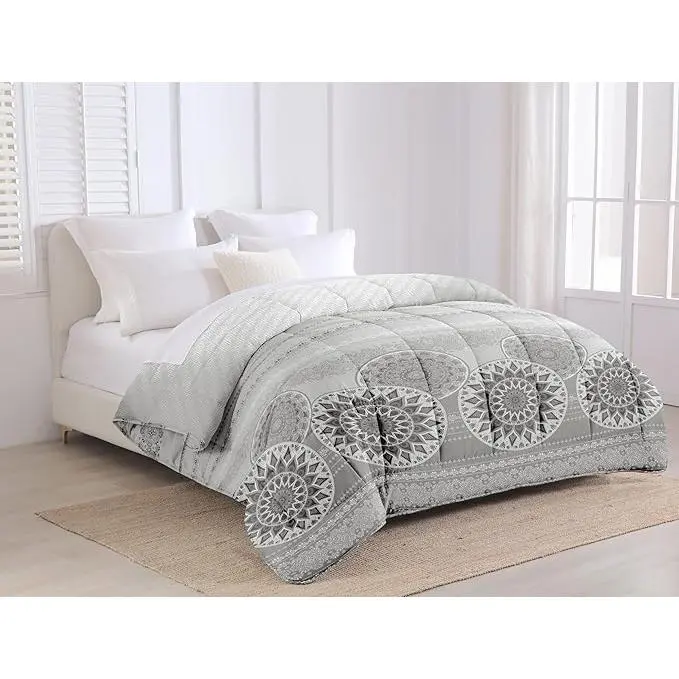 TODOBIEN STORE - Edredón Estampado Con Relleno de Fibra, Cama Individual, Invierno 180 x 240cm, 200 X 240 CM，230 X 240 CM，250 X 240 CM ， Tejido Suave y 100% Poliéster - 1