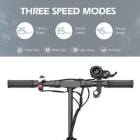 AOKDA A1 Patinete Eléctrico Plegable, Motor de 800W, Batería de 48V 12.5Ah, Neumáticos Off-Road de 10 pulgadas, Velocidad Máxima de 45 km/h, Autonomía Máxima de 25 km, Freno de Disco - details 10