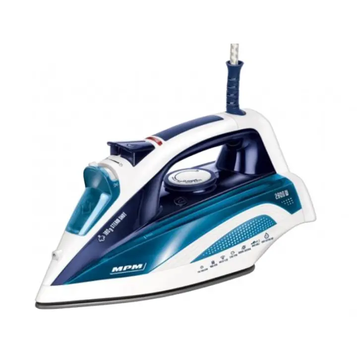 MPM MZE-21 Plancha de Vapor Azul - 1