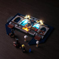 Luz LED Lazishi 76411 Para Bloques De Construcción Compatible Con Lego Sin Incluir Bloques Sólo Accesorios De Iluminación Para Banner De Casa Ravenclaw TM Adecuado Para Edad 6-12+ Unisex - details 3
