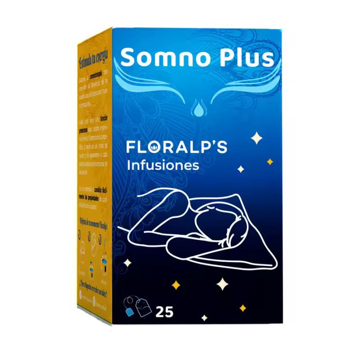 FLORALP'S - Infusión Somno Plus – 25  bolsitas para un Sueño Reparador con pasiflora, melisa y amapola - 1