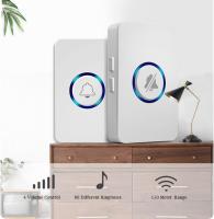 Timbre inalámbrico, timbre enchufable, juego de timbre inalámbrico, éxito 150 metros, 60 tonos de Llamada, 4 grados de volumen y Luz Azul, fácil instalación en casa - details 1