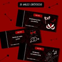 Vales Sexuales para la Pareja. Talonario con Actividades y Juegos para Disfrutar en Pareja. Regalo Pareja Enamorados Aniversarios, San Valentín - details 0