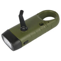 Linterna LED De Sobrevivencia Recargable Para Pesca Navegación Senderismo Con Solar Panel Y Generador De Manivela Emergencia - details 15