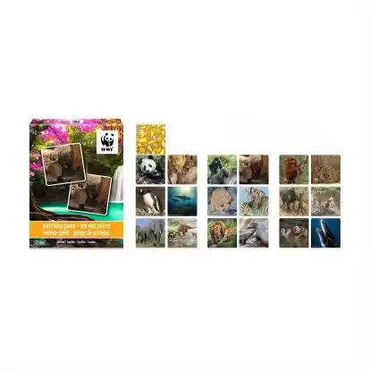BP Juego de Memoria Familias Animales 36 Piezas FSC - 1