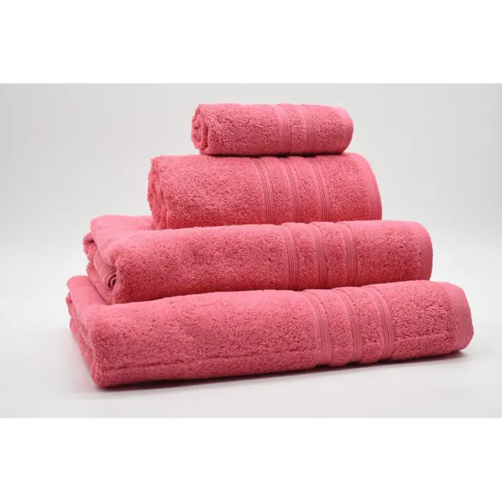 Toalla 100% Algodón de Rizo Americano 500 Gr/m2 Fucsia Vidal Home (Medidas: 30x50cm, 50x100cm, 70x140cm,100x150cm) - 1