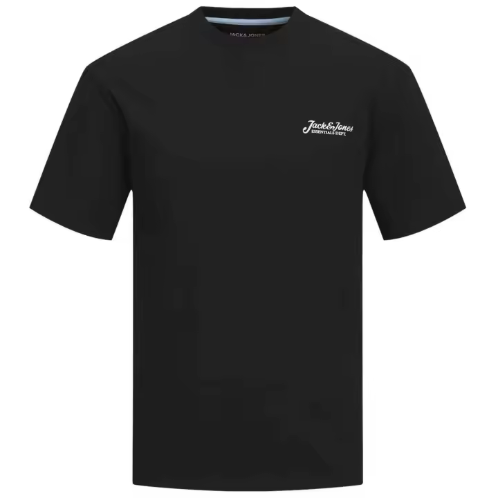 Camiseta de Manga Corta Jack&Jones  para hombre en color negro - 1
