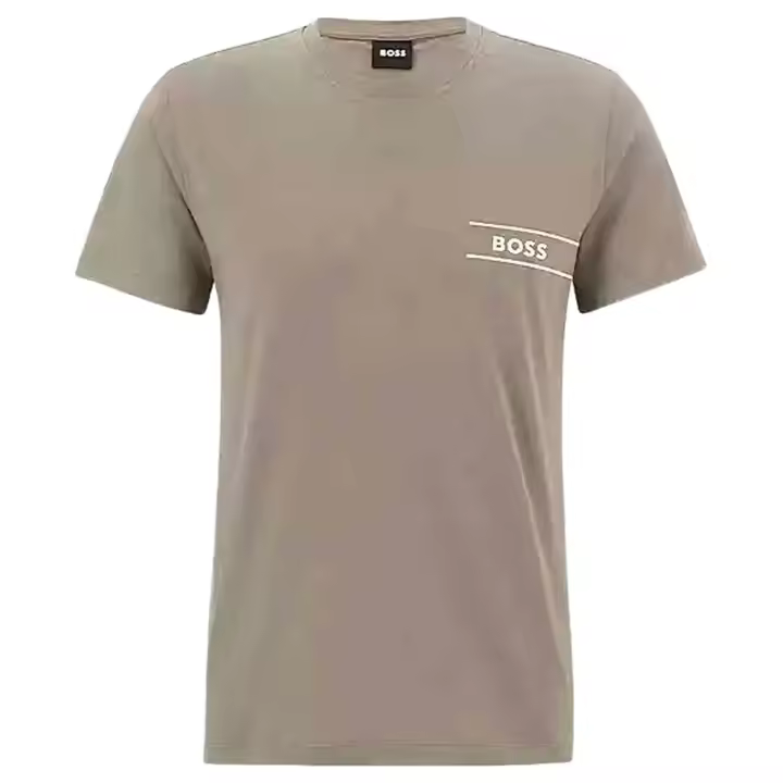 Camiseta de Manga Corta Boss  para hombre en color marron - 1