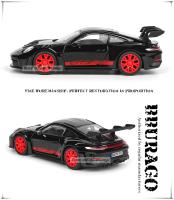 Modelo De Coche De Lujo Bburago 1:43 Porsche 911 GT3 RS Alfa GTAm Lamborghini En Metal Para Colección Y Juguete Regalo - details 3