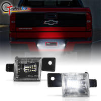2pcs Luz LED Para Placa De Identificación De Coche Para Chevrolet Colorado Silverado GMC Canyon Sierra 1500 2500HD 3500HD Accesorios De Camión - details 0