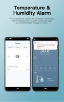 Sensor De Temperatura Y Humedad WiFi Tuya Con Probing Externo Para Hogar Inteligente Monitorización Por App Para Plantas Acuario Vinatería - details 6