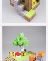 Juego De Construcción Magnético Para Niños Y Niñas Edad 3+ Bloques De Arquitectura De Minas DIY Juguetes Educativos 75-110 Piezas - details 5