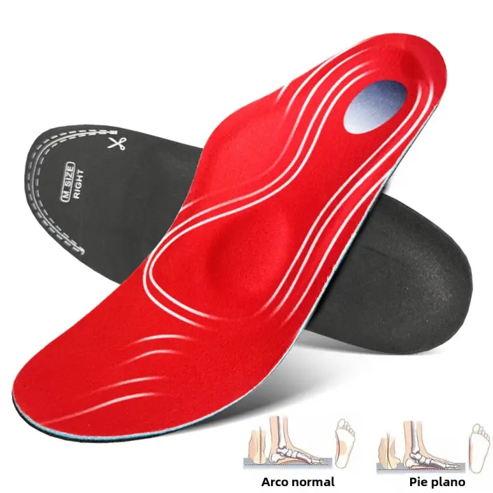 Almohadillas De Apoyo Articular Deportivas De Alta Calidad Para Pies PU Absorción De Choque Transpirables Soporte De Arco Alto Alivio Del Dolor De Pies - 1