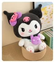 Muñeco De Peluche Sanrio Kuromi 40/50cm Kawaii My Melody Cinnamoroll Juguete Suave De Animales Para Decoración De Habitación De Niños Figura De Anime Almohada - details 13