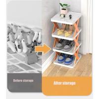 Organizador De Zapatos 1PC Estante Multi Capa Para Ahorrar Espacio En El Hogar Rack De Zapatos Desmontable Armario De Color Para Guardar Zapatos - details 3
