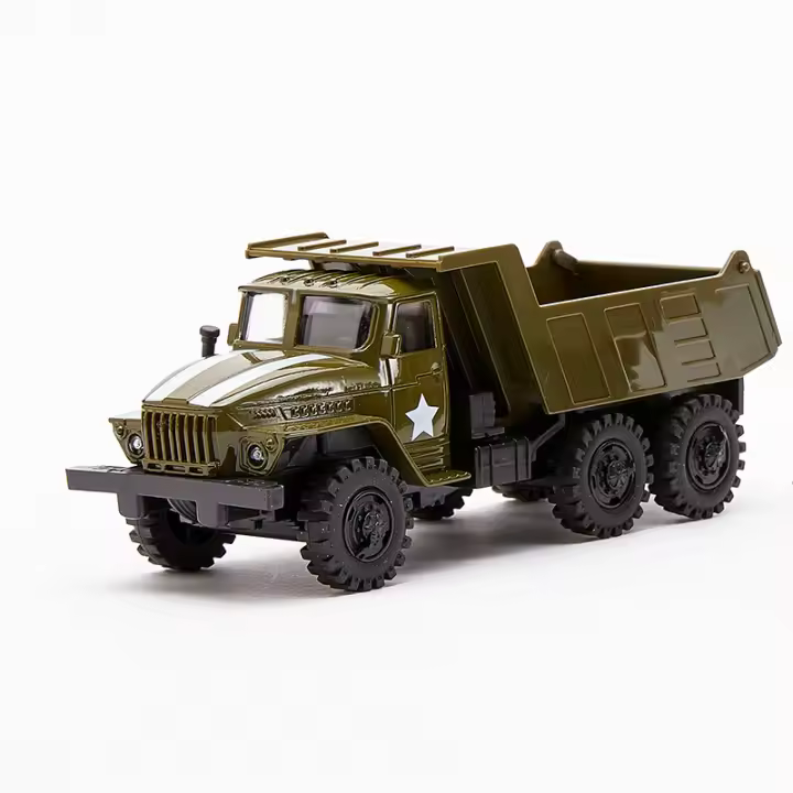 Camión De Juguete De Aleación De Metal 1:50 Modelo Blindado De Transporte De Coches Sin Pegamento Para Niños Y Niñas Edad Recomendada 4-12 Años - 1