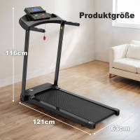 Cinta De Correr Allinlife, 1-12 Km/H, Control De Distancia, Multimodo, Pantalla Led, 1-12 Programas, Motor Potente Y Silencioso De 2,5 Hp, Rango De Velocidad De 1-12 Km/H, Adecuada Para Uso Doméstico U Oficina, Envío En 48 Horas. - details 1