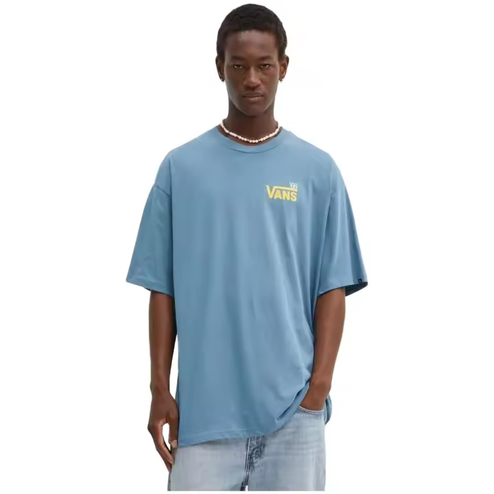 Camisetas De Manga Corta Vans para Hombre en color Azul - 1
