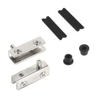 Juego De Bisagras De Puerta De Vidrio En Acero Inoxidable Resistente Al Rusticidad Para Perilla De Rotación En Esquina - details 2