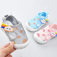 Zapatos De Malla Doble Transpirables Para Bebés Niños Y Niñas Con Suela Suave Y Elástica Antideslizante Para Aprender a Caminar Comodidad Y Estilo En Verano - details 7