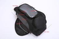 Bolsa De Tanque De Motocicleta Impermeable Con Agujero Para Auriculares Y Imán Para Navegación Bolsa De Equipaje Para Viaje En Motocicleta - details 1