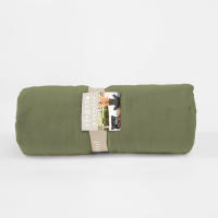 Manterol - Toalla rizo de gimnasio algodón yoguis. Tejido 100% algodón, liso por un lado, rizo por el otro y acabado en flecos. Super ligera y absorbente. - details 0