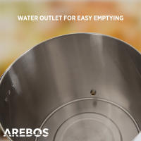 AREBOS Dispensador de Bebidas Calientes - 28 L - Hervidor de Agua Caliente - 1800 W - Rojo - details 22