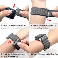 Alpine Loop Correa De Reloj Para Apple Compatible Con Series 7 6 5 3 Se 8 Tamaños Variados 49mm 44mm 40mm 45mm 41mm 42mm 38mm - details 4