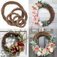 Anillo De Rotura Natural DIY Para Hacer Corona Floral 10-40cm Decoración De Navidad Boda Y Ventana Hecho De Plástico - details 2