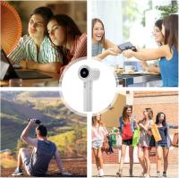Ventilador de turbo de mano, ventilador portátil de mano, Ventilador portátil de carga USB, Exhibición digital El clima cálido debe tener suministros para el trabajo, acampando el picnic de - details 2
