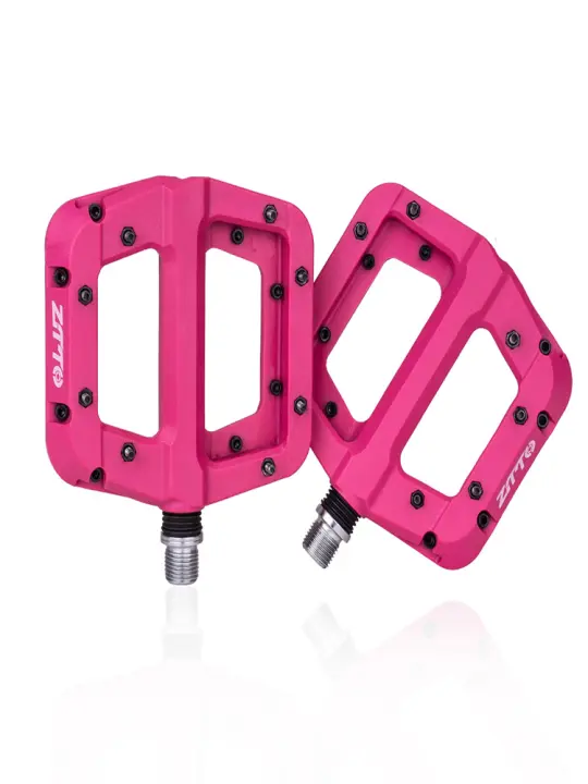 Pedales De Bicicleta MTB Antideslizantes Plataforma De Nylon Ultraligero Para Montaña Y Carretera Accesorios De Bicicleta 9/16 Pulgadas - 1