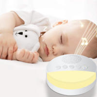 Máquina De Ruido Blanco Para Bebés Jugador De Sonido Para Sueño Con Luz Nocturna Y Timer Recargable Desactivación Por Tiempo USB - details 5