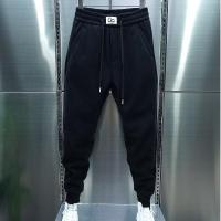 Pantalones De Veludo Grueso Para Hombre Moda Callejera Otoño Invierno Talla Grande Pantalones Anchos Para Jovenes Gimnasio Estilo Casual Con Bolsillos - details 5
